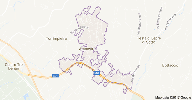 mappa di aranova