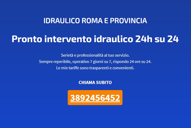 Idraulico Roma