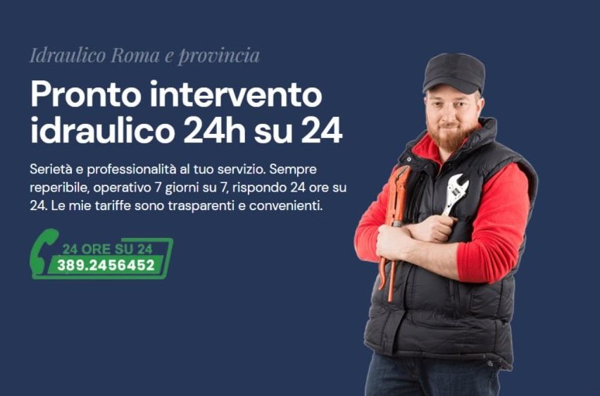 Idraulico a Roma centro